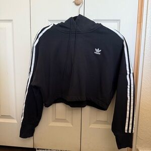 Adidas Black Hoodie with Logo